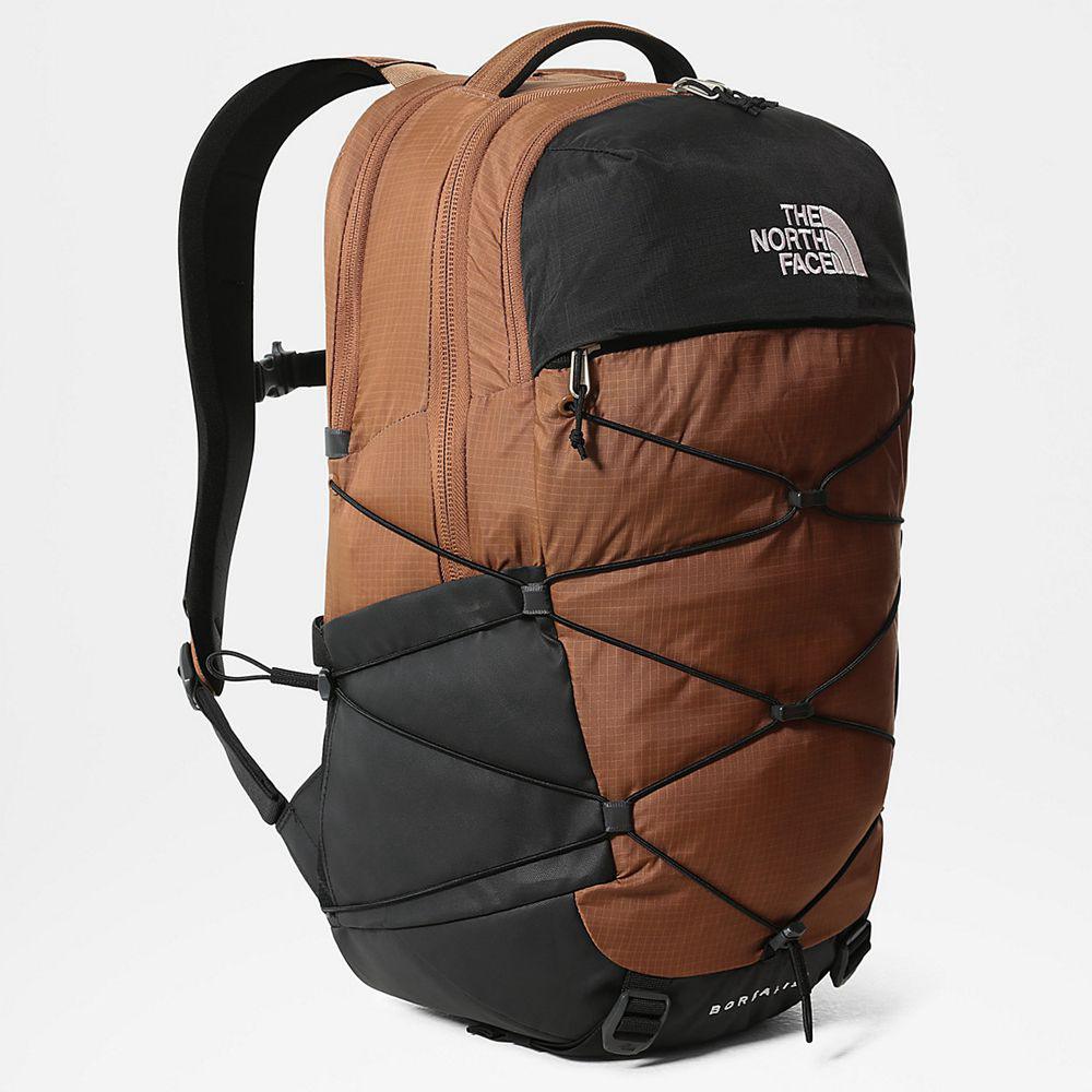 The North Face Borealis Ανδρικα Σακιδιο Πλατησ - Καφε / Μαυρα (GYIU75186)